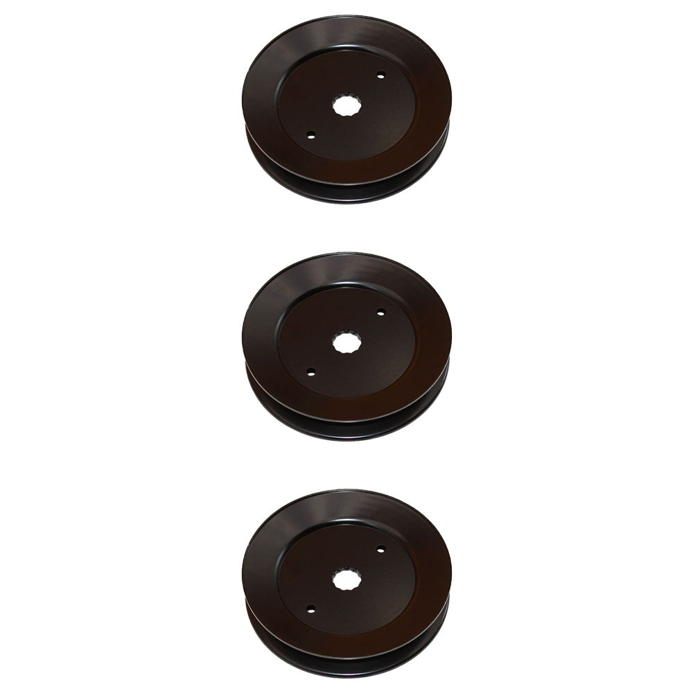 Qty 3: Steel Deck Pulley Fits AYP Replaces 129207