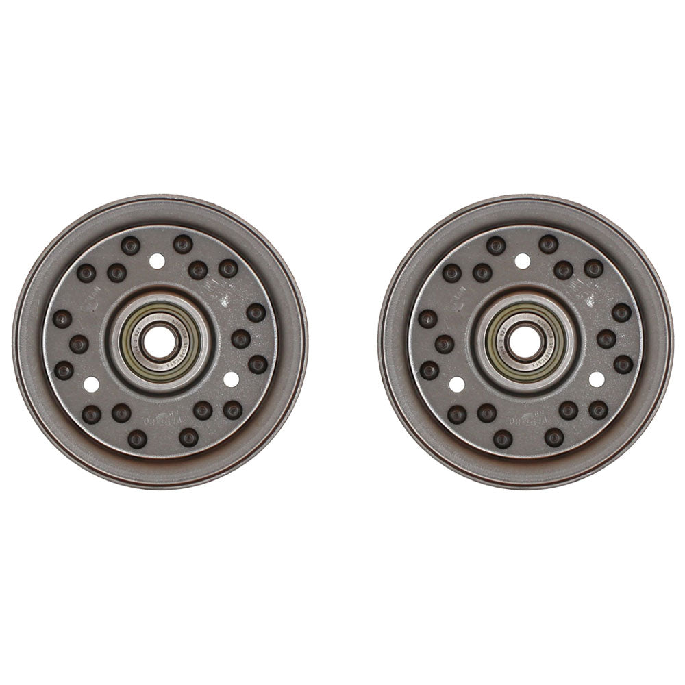 Qty 2: Flat Idler Pulley Fits Bad Boy Replaces 033-6001-00