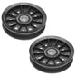 Qty 2: Flat Idler Pulley  Fits Bobcat Replaces 2306005
