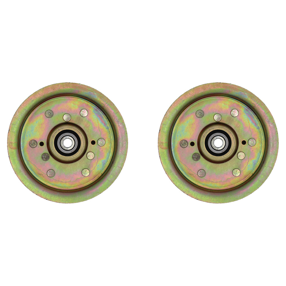 Qty (2) Idler Pulleys Fits Sears Replaces 532196106
