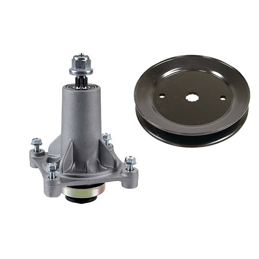 Spindle Assembly & Drive Pulley Fits Husqvarna Replaces 192870