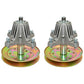 2 Spindle Blade Assembly Fits Cub Cadet 918-04822 918-04822A 918-04822B 918-0488