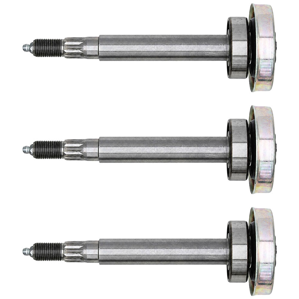 Qty 3: Spindle Shaft
 Fits Husqvarna Replaces 532187291