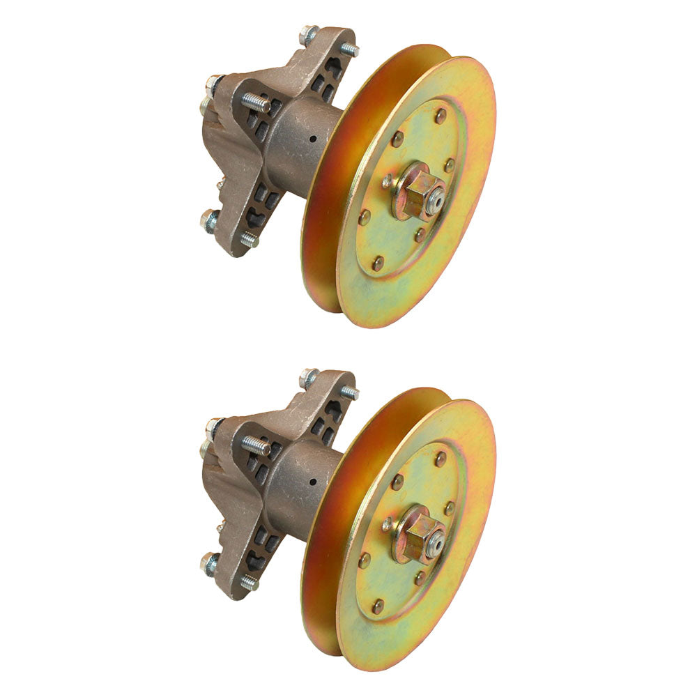 Two Spindle Assembly for Troy-Bilt 42" Deck 918-0624A 918-0624B 618-0624