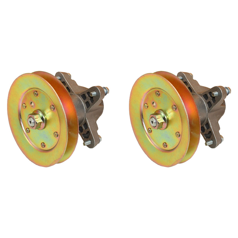Two Spindle Assembly for Troy-Bilt 42" Deck 918-0624A 918-0624B 618-0624