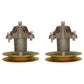 2PK Spindle Assy w/ Pulley for MTD Fits Cub Cadet 618-0624 918-0624 618-0659