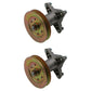 Qty 2: Spindle Assembly
 Fits MTD Replaces 618-04608