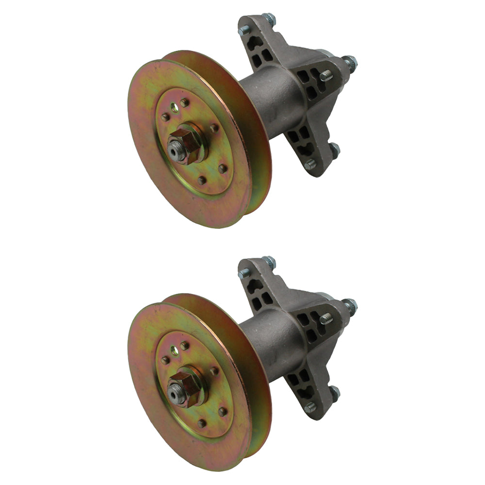 Qty 2: Spindle Assembly
 Fits Huskee Replaces 618-04608