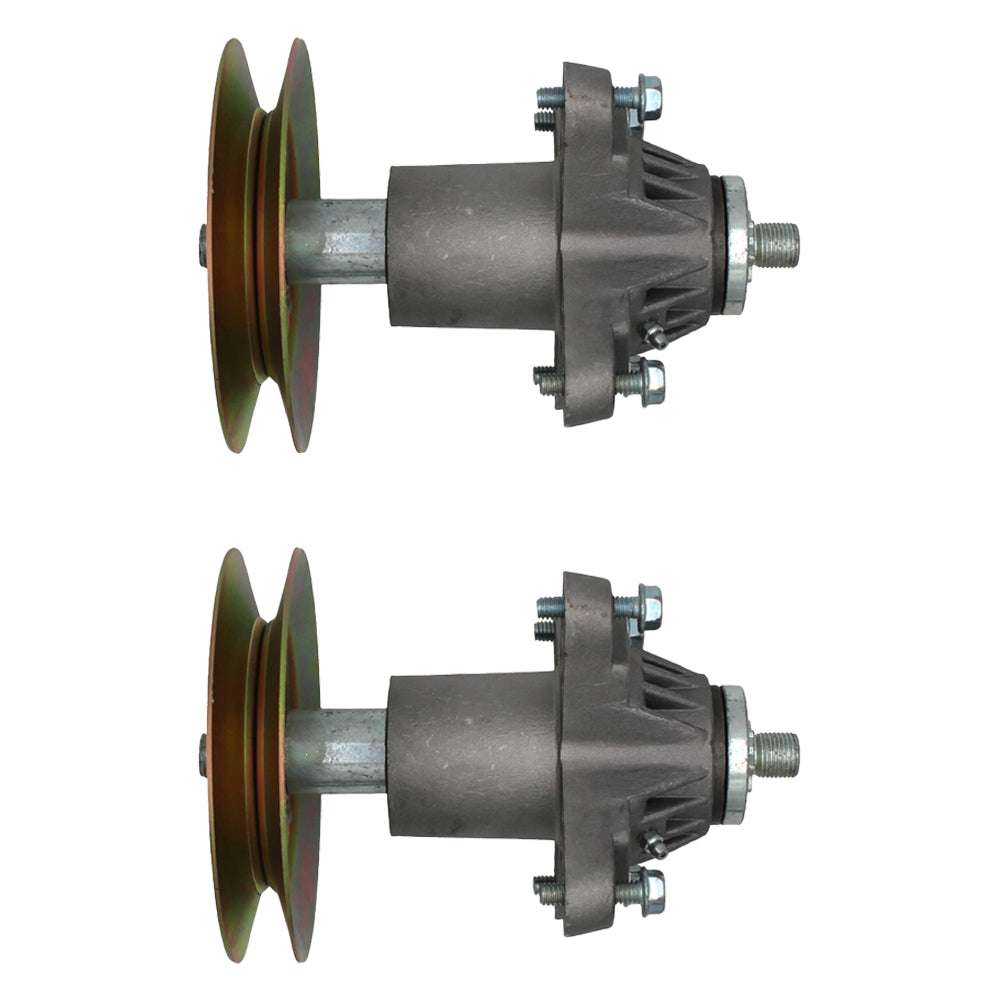 Qty 2: Spindle Assembly
 Fits MTD Replaces 618-04608