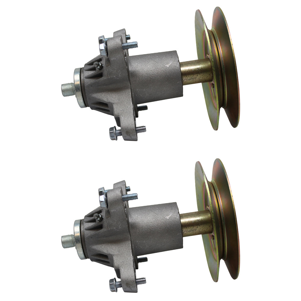 Qty 2: Spindle Assembly
 Fits MTD Replaces 618-04608