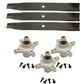 Deck Rebuild Kit Spindles Blades Fits Toro TimeCutter Z5000 Z5020 Z5030