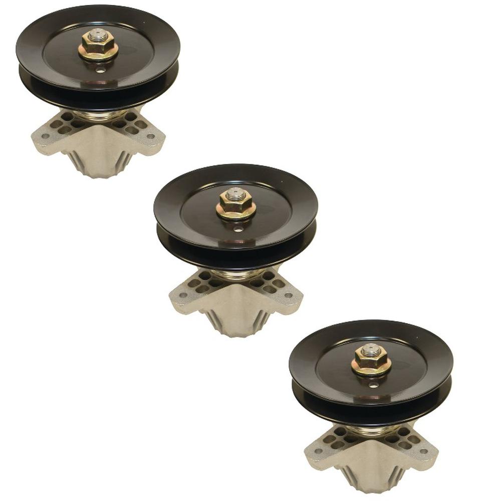 Qty 3: Spindle Assembly Fits MTD Replaces 618-05137