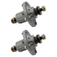 Two (2) Spindle Assemblies Fits John Deere X300 X300R X304 Z225 Z245 EZ Mowers