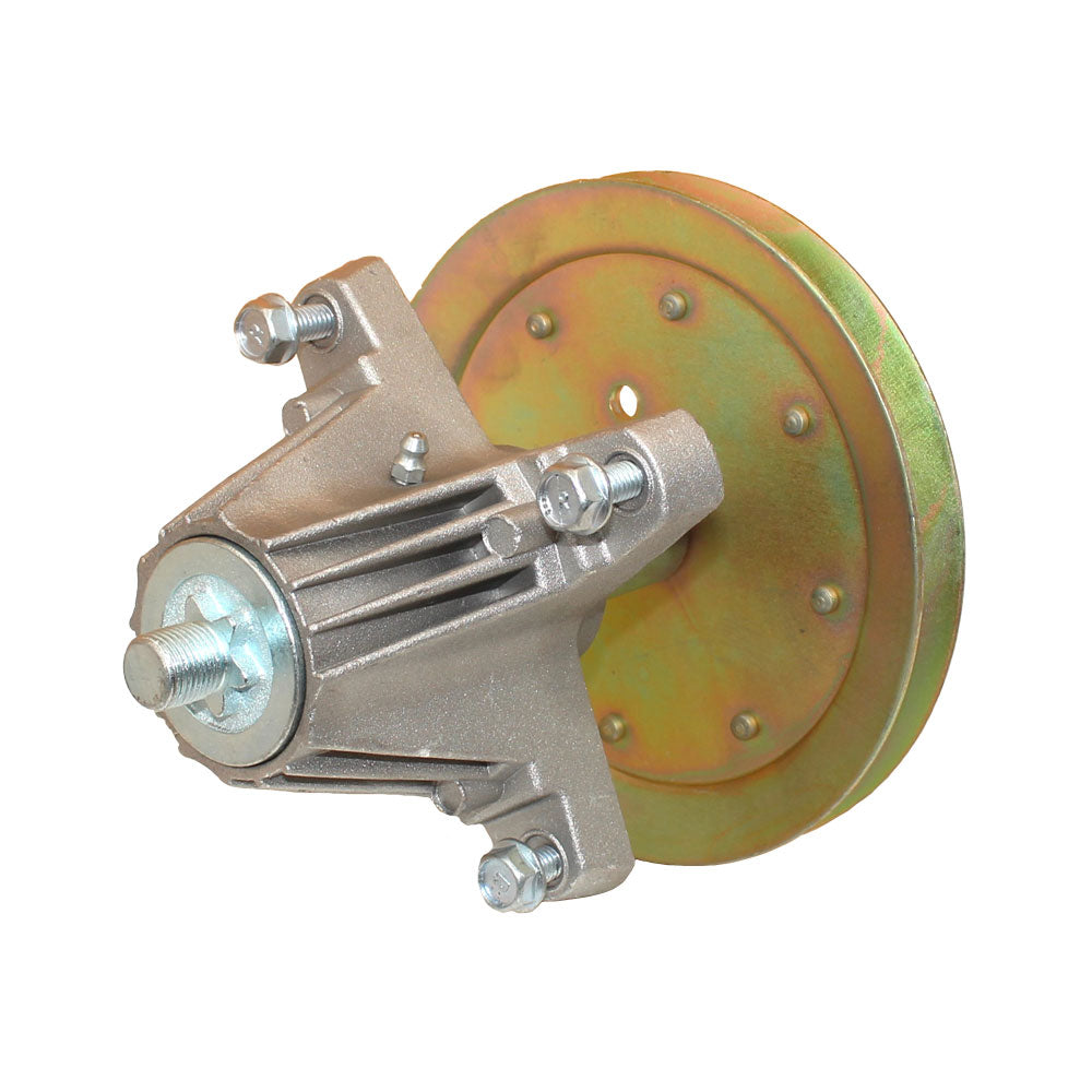 Mower Deck Spindle with Pulley Fits MTD Replaces 618-04636