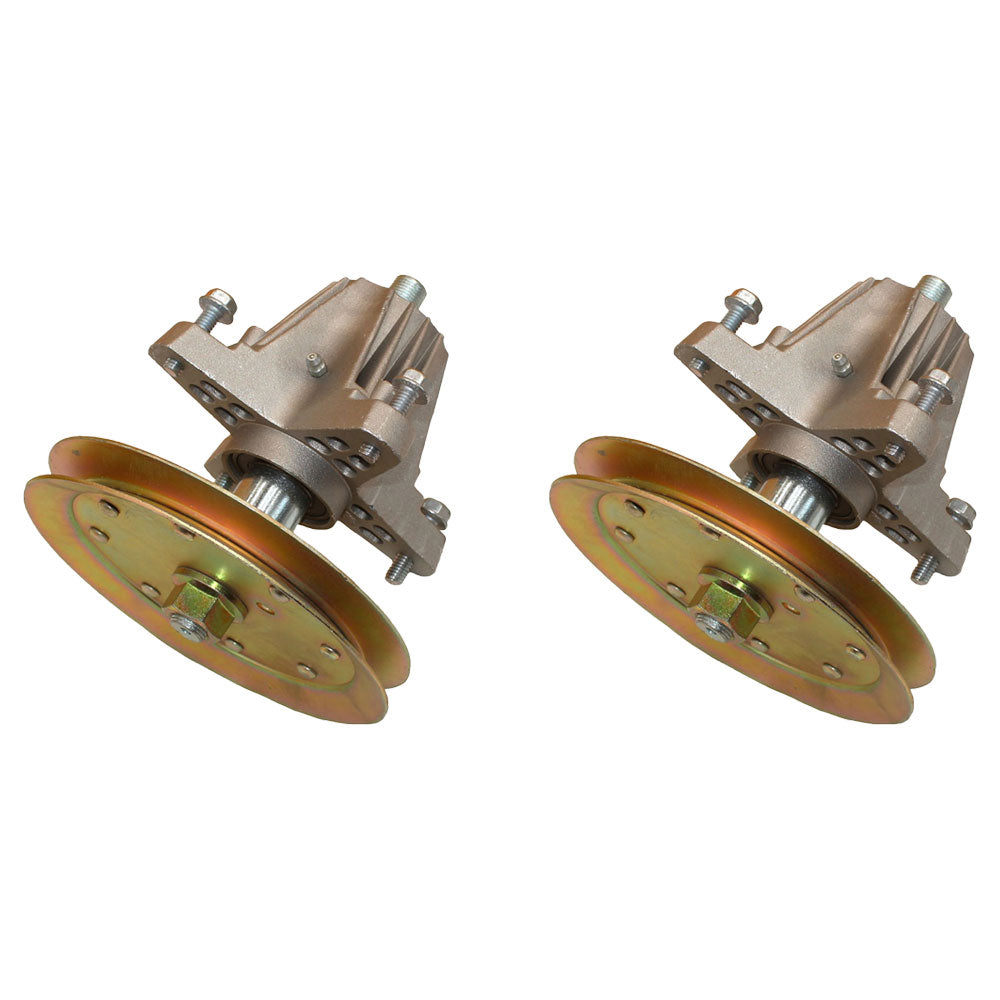(2) 618-04636 Spindle Assemblies Fits Cub Cadet 46" Deck Models: LTX1045 LTX1046