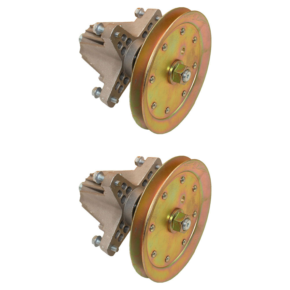 2 Spindle Assembly Fits Cub Cadet 618-04636, 918-04636, 618-04865, 918-04865A