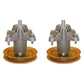 Qty 2: Spindle Assembly with Pulley
 Fits Murray Replaces LAS20-0026_x2