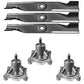 Mower Blade & Spindle Assembly Kit Fits Poulan Replaces 173920
