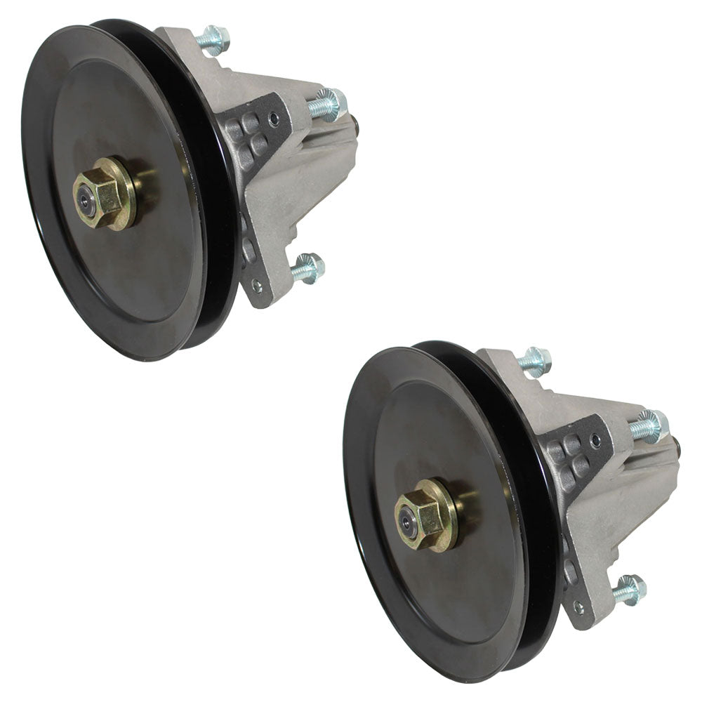 Qty 2: Spindle Assembly Fits MTD Replaces 618-06977