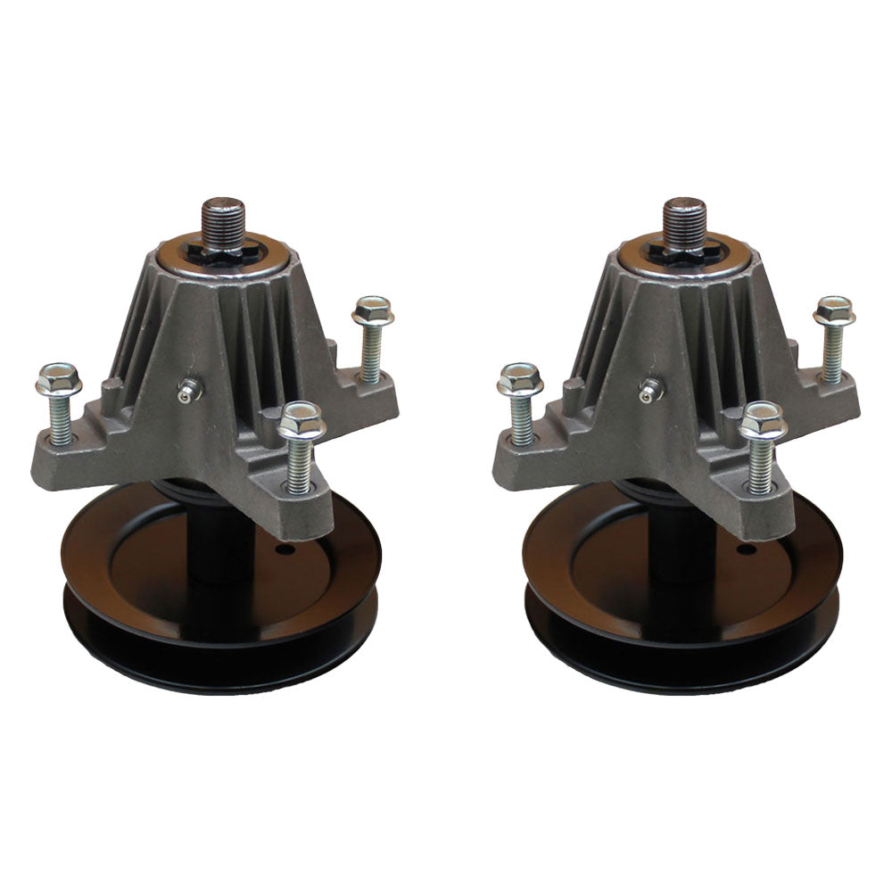 Qty: 2 Spindle Assemblies
 Fits MTD Replaces 618-06980
