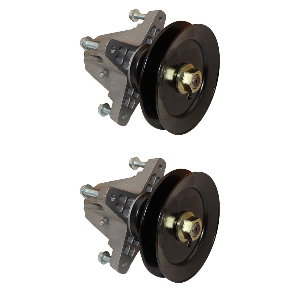 Qty: 2 Spindle Assemblies
 Fits MTD Replaces 618-06980