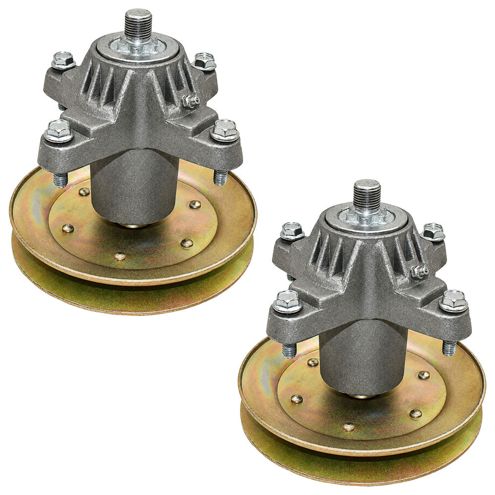 Qty 2: Mower Deck Spindle Fits MTD Replaces 618-04456