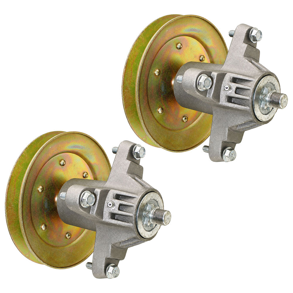 Qty 2: Mower Deck Spindle Fits MTD Replaces 618-04456