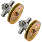 Qty 2: Mower Deck Spindle Fits MTD Replaces 618-04456