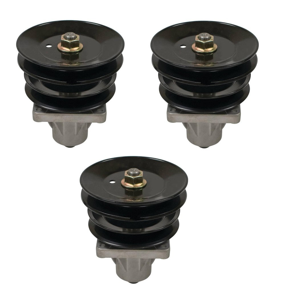 Qty 3: Spindle Assembly
 Fits MTD Replaces 618-04134C