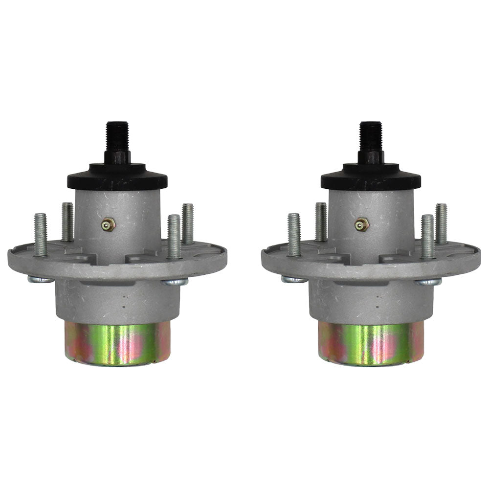 (2) Deck Spindle AM144608 Fits John Deere Riding Mower X330 X350 X354 X370 X380