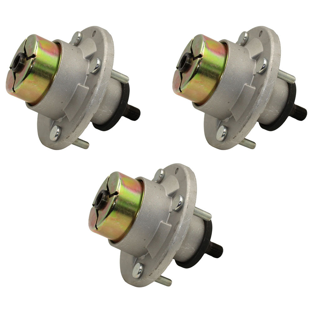 (3) Deck Spindle AM144608 Fits John Deere Riding Mower X330 X350 X354 X370 X380