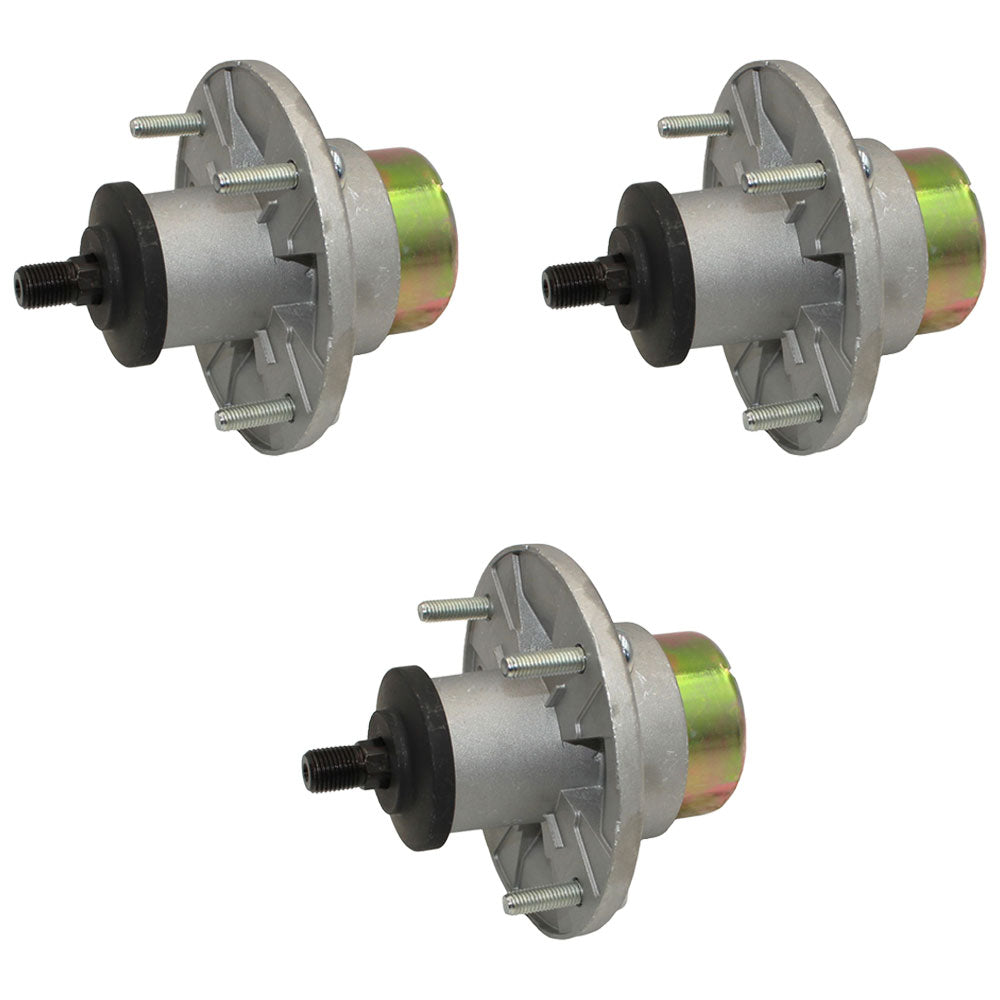 (3) Deck Spindle AM144608 Fits John Deere Riding Mower X330 X350 X354 X370 X380