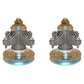 QTY 2: Spindle Assembly with Pulley
 Fits MTD Replaces 618-04124A