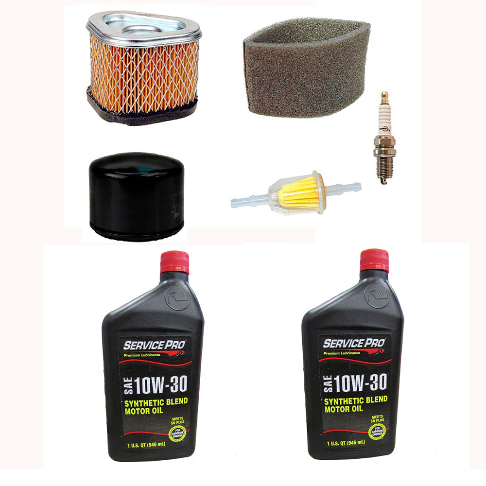 Filters w/ Spark Plug & Oil Set Fits Kohler CV460 CV490 Fits John Deere GY20661