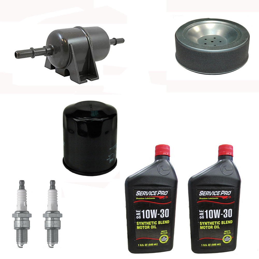 Filters w/ Spark Plugs & Oil Fits John Deere Replaces AM101001