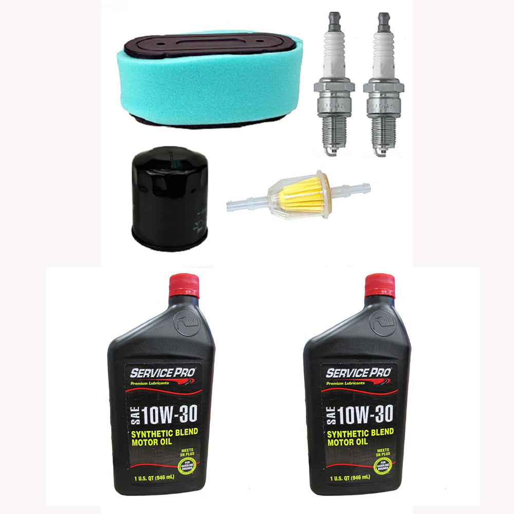 Filters w/ Spark Plugs & Oil Fits Kawasaki Replaces 070185GS