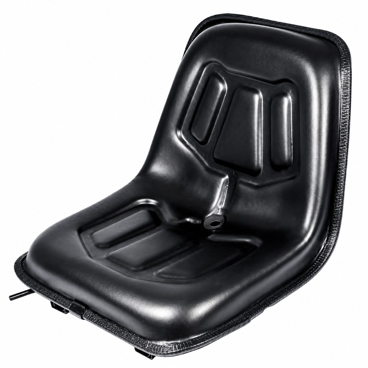 Black Seat with Slide Tracks Fits John Deere TRACTOR