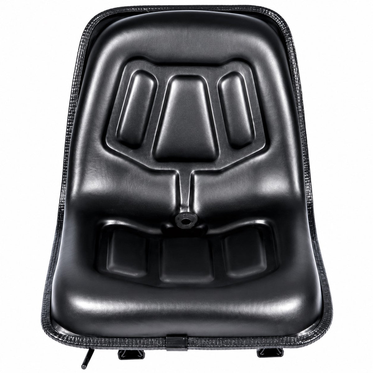 Black Seat with Slide Tracks Fits John Deere TRACTOR