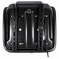 Black Seat with Slide Tracks Fits Kubota Replaces 3106006M91-1