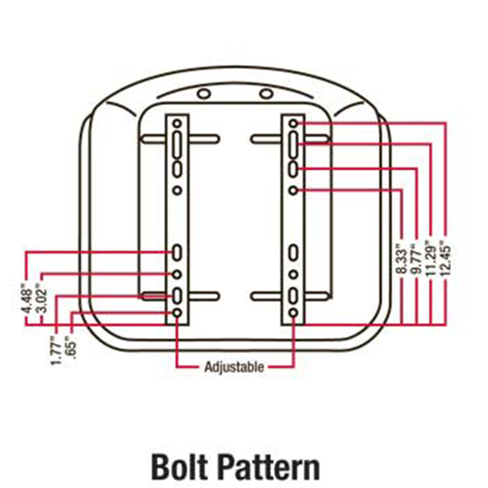 Seat w/Slide Tracks Fits Bobcat Fits Allis Fits Kubota for Yanmar for White