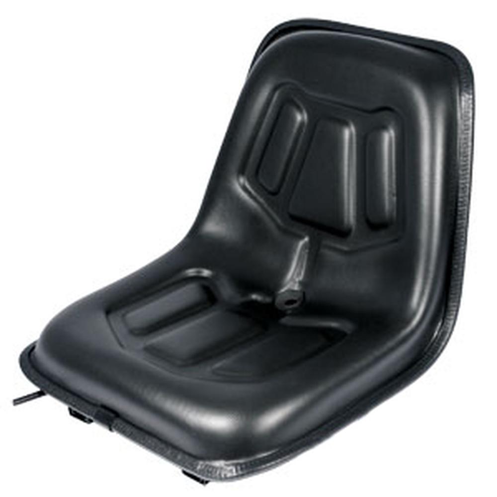 Tractor Lawn Garden Seat w Slide Tracks LGS100BL Metal Base Drain Fits Case IH