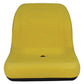 Yellow High Back Seat Fits John Deere Lawn Mower Models 325 335 345 415 425