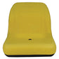 Yellow Vinyl HIGH BACK SEAT Fits John Deere AM107759 AM108058 AM121752 AM126149