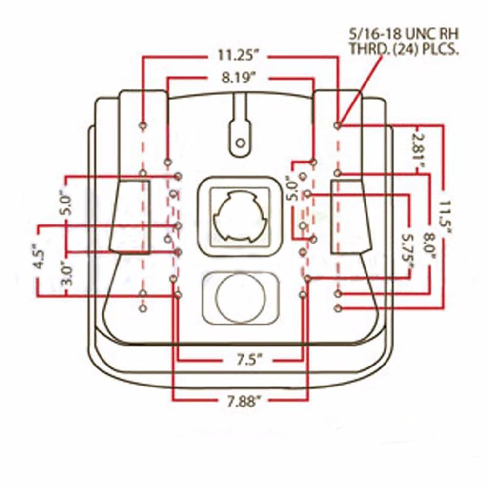 New LVA10029 Seat For Jon Fits John Deere 4200 4210 4300 4310 4400 4410 4500 451