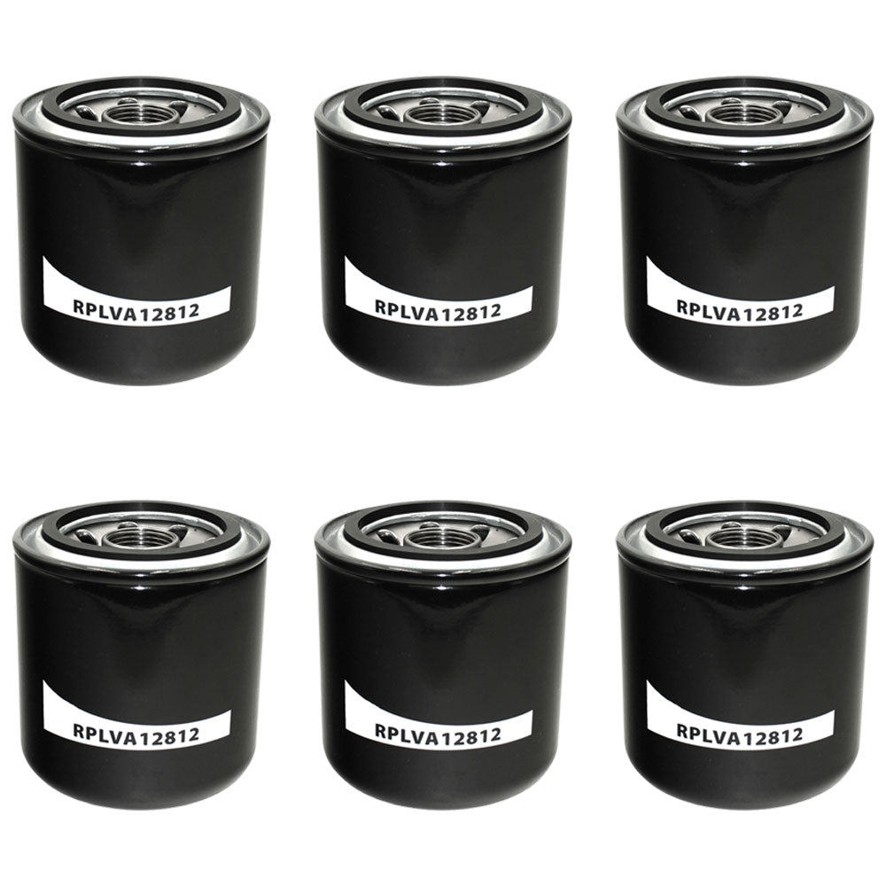 Qty 6: Hydraulic Filter Fits John Deere Replaces LVA12812