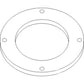 LVU11630 New Torsional Damper Spacer Fits John Deere Tractor 4200 4210 4300 4400