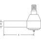Tie Rod Fits 4200 4210 4300 4310 4400 4500 4600 4700 LVU14549 LVU14549-A