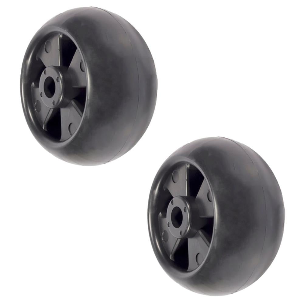 2 Mower Deck Gauge Wheels Heavy Fits John Deere M111489 AM116299 - USA FAST SHIP