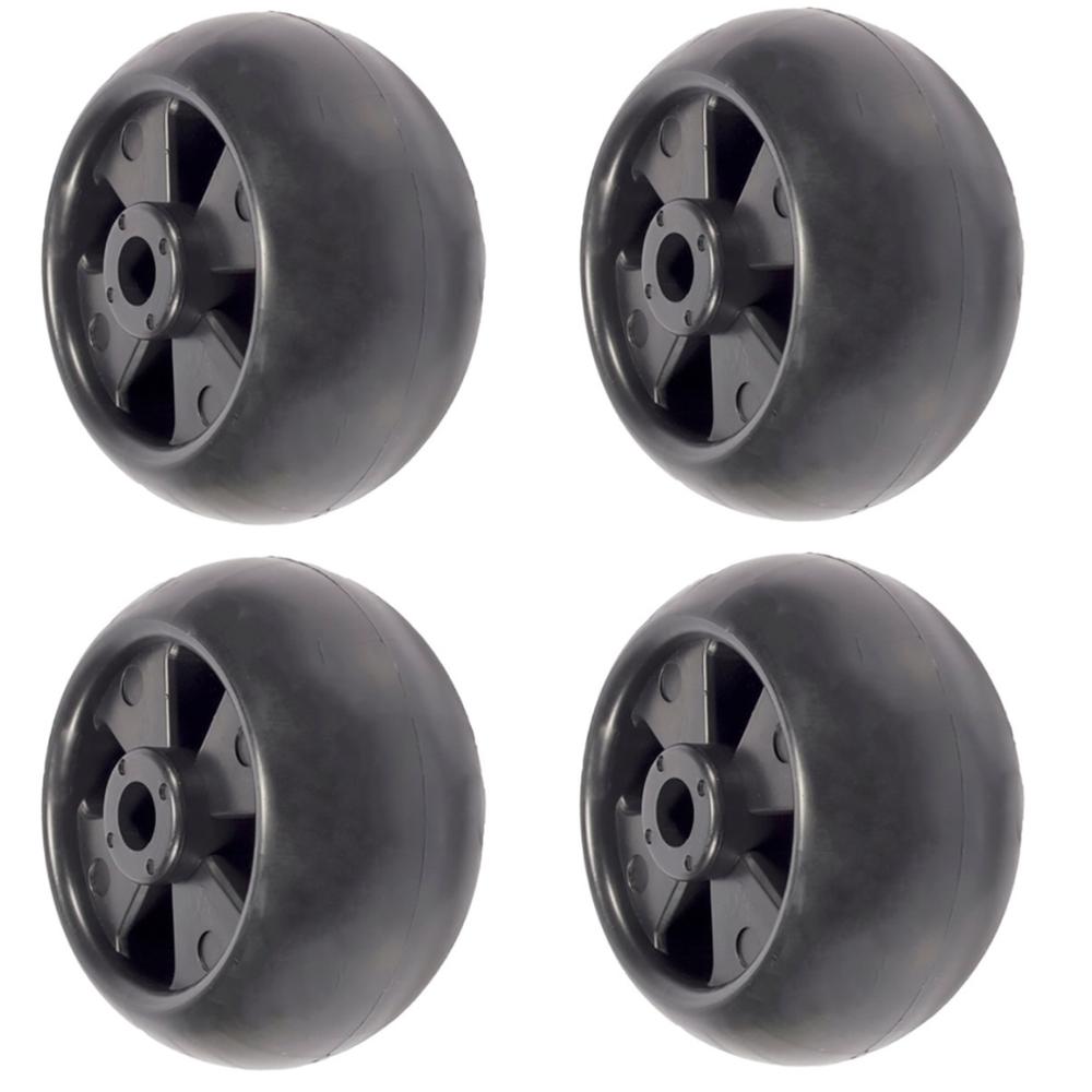 Set Of 4 Mower Deck Wheel Fits John Deere AM-116299, M111489