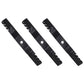 (3) Toothed Blades Fits John Deere with 60" 7 Iron deck M128485 M144196